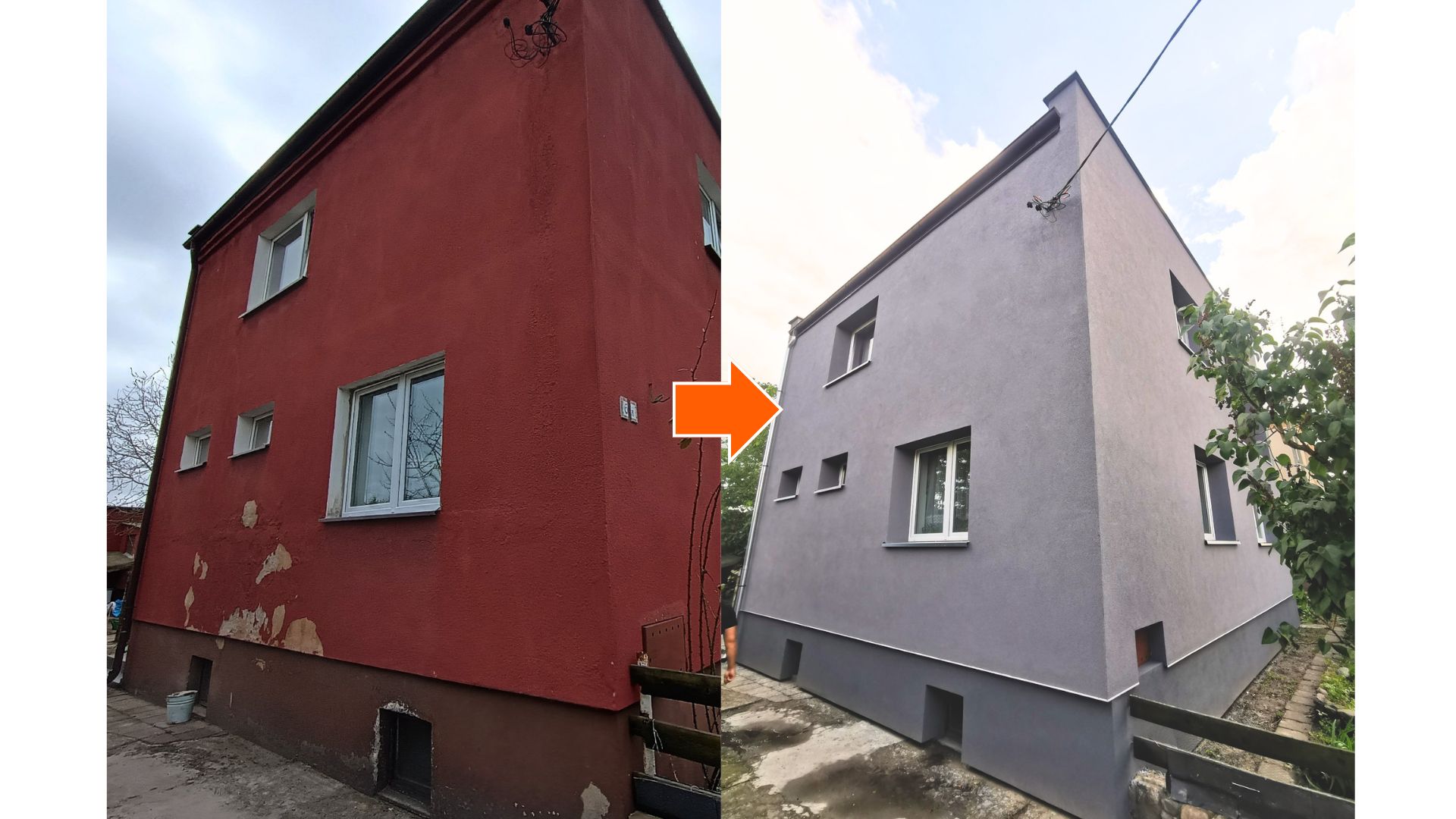 Docieplenie ścian zewnętrznych.